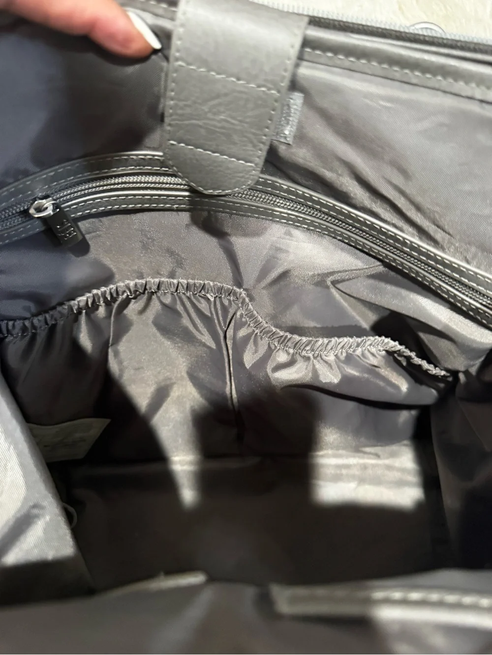 Béis Gray Convertible Backpack Tote